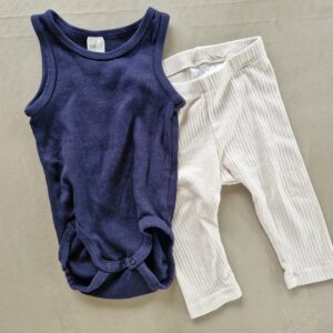 H&M exclusive set body & leggings 62