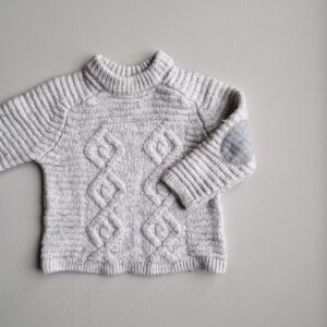 ZARA stickad tröja ull-blandning 80