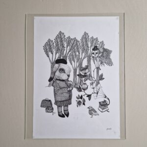 J EKSTRÖM FURRY FRIENDS poster