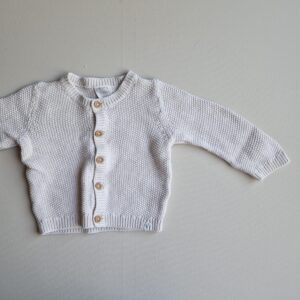 LINDEX stickad kofta 80