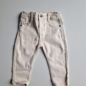 ZARA jeans reglerbar midja 80