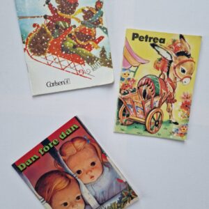 Paket med tre vintageböcker – stora pixiböcker