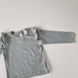 H&M ribbad tröja preloved fläckar 86