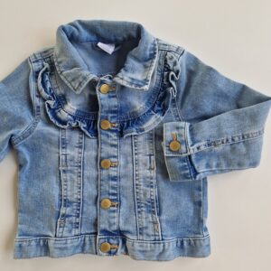 LINDEX jeansjacka 98