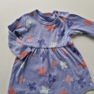 LINDEX klänning ribbad 68