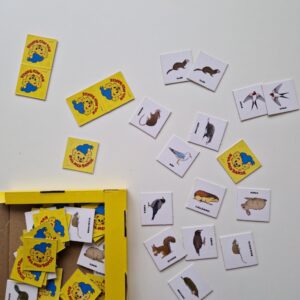 BAMSE vilda djur-lotto