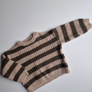 Zara stickad tröja ullblandning 98