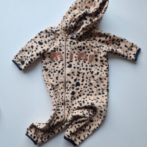 MINI RODINI overall leo fleece 56–62