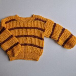 HANDGJORD VINTAGE  tröja ca 110-116