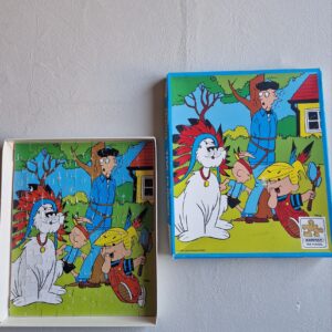 VINTAGE 90s träpussel Dennis