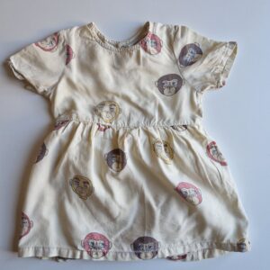 MINI RODINI klänning m underkjol 80–86 mini-defekt