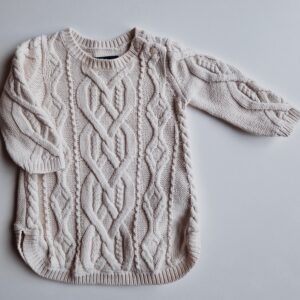 BABYGAP stickade klänning 62-68