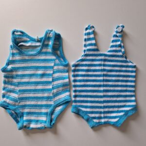 VINTAGE body 2-pack frotté ca 62