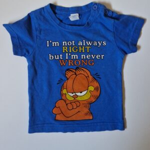 VINTAGE 90s t-shirt Garfield ca 74 mot 80