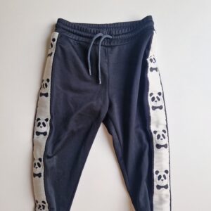 MINI RODINI sweatpants panda 80-86