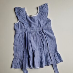 VINTAGE randig klänning ca 86-92