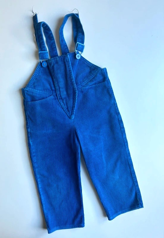 VINTAGE hängselbyxor manchester 86–92