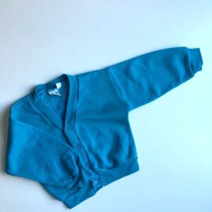 VINTAGE blå cardigan 92 