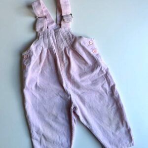 VINTAGE ljusrosa hängselbyxor 80 