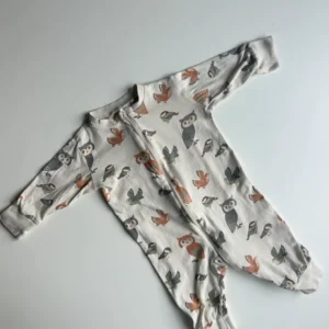LINDEX pyjamas skogsdjur 68