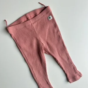 LINDEX ribbade rosa byxor 68