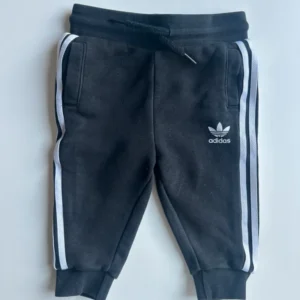  ADIDAS mjukisbyxor svart 80 / 9–12 mån