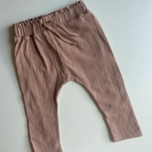LIL’ATELIER pointellebyxor dusty rose 80
