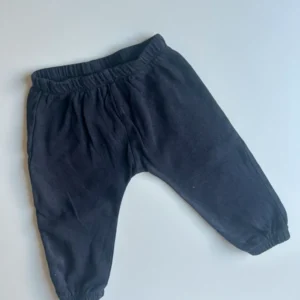H&M mjuka byxor mörkblå 80
