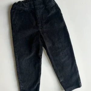 COS svarta manchesterbyxor 98