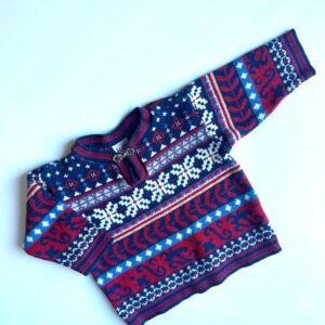  VINTAGE H&M stickad tröja rymlig 80