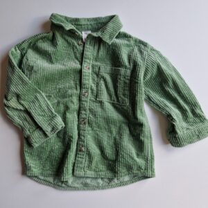 H&M manchester overshirt grön 86