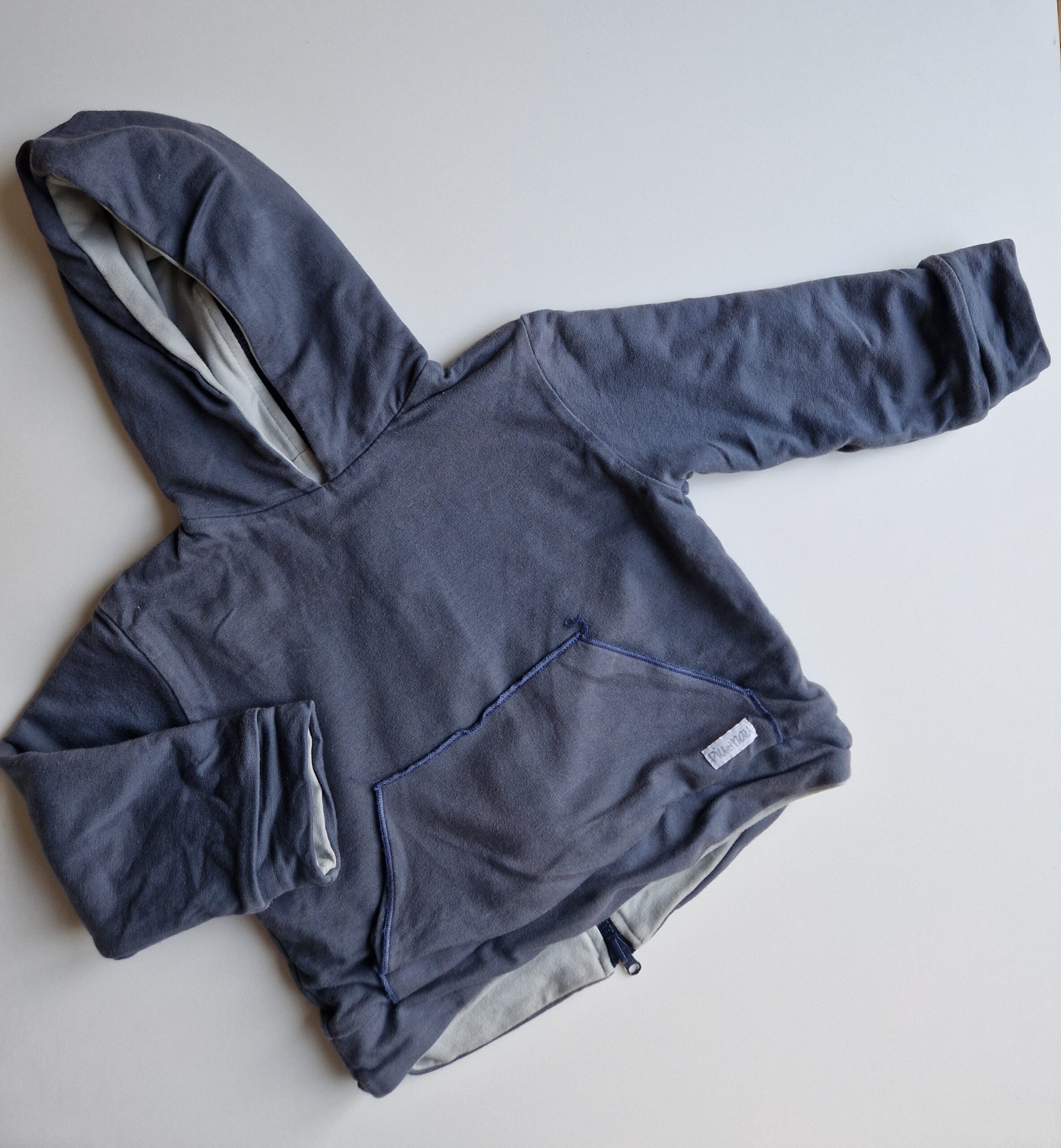 PILEMON vändbar hoodie ca 80 och 24 mån