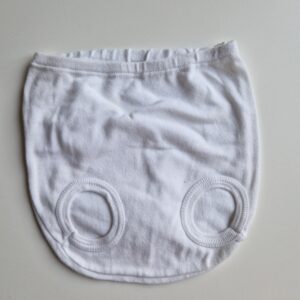 Babybyxa 56-62 | White cotton