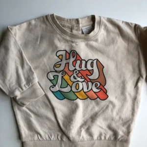LINDEX Hug & Love sweatshirt 68
