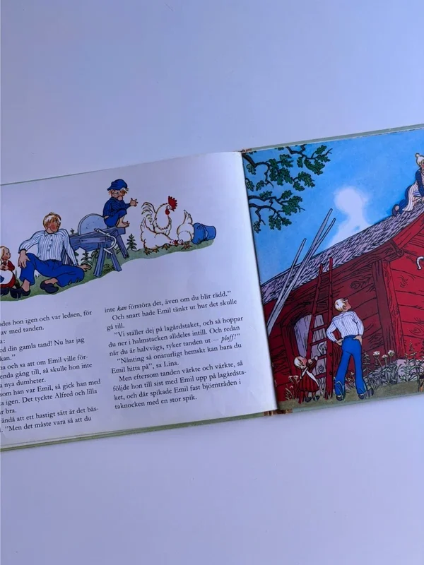 VINTAGE När Emil skulle dra ut Linas tand Astrid Lindgren - Bild 3