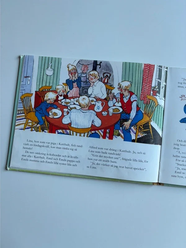 VINTAGE När Emil skulle dra ut Linas tand Astrid Lindgren - Bild 2