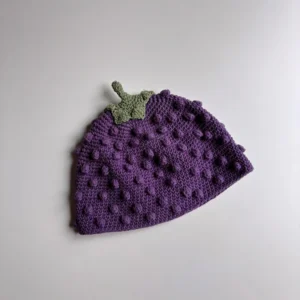 HANDGJORD björnbärsmössa ca 54 cm