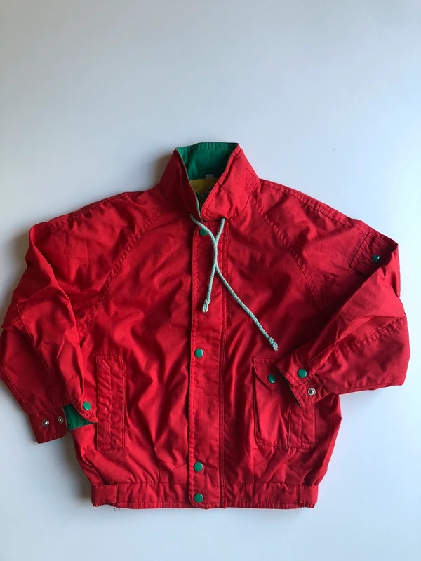VINTAGE jacka med mönstrat foder 110
